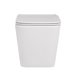 Унитаз подвесной Abber Rechteck с сиденьем дюропласт микролифт с импульсным смывом торнадо (AC1202P) - фото 2