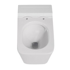 Унитаз подвесной Abber Rechteck с сиденьем дюропласт микролифт с импульсным смывом торнадо (AC1202P) - фото 7