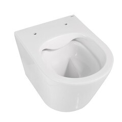 Унитаз подвесной Abber Bequem безободковый с сиденьем дюропласт микролифт (AC1102) - фото 6