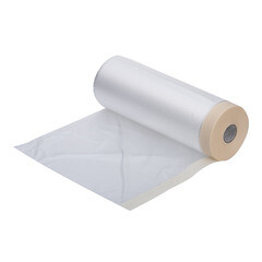 Пленка защитная Folsen с клейким краем 9 мкм 1,4х33 м (46,2 кв.м) - фото 3