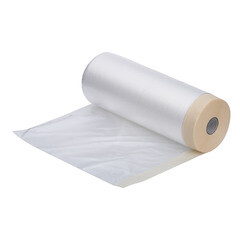 Пленка защитная Folsen с клейким краем 9 мкм 1,8х33 м (59,4 кв.м) - фото 2