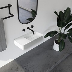 Раковина Abber Stein 120 см подвесная белая матовая (AS2627-1.2) - фото 3