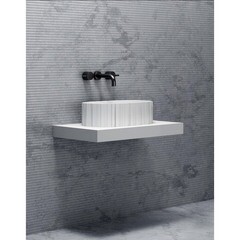 Раковина Abber Stein 56 см накладная белая матовая (AS2655) - фото 4