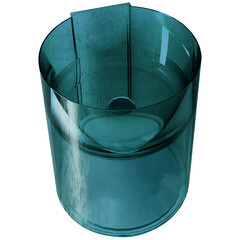 Изображение товара Раковина Abber Kristall 42 см подвесная бирюзовая (AT2704Aquamarin)