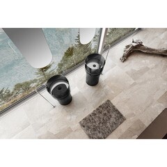 Раковина Abber Kristall 450 мм напольная черная (AT2701Onyx-H) - фото 4