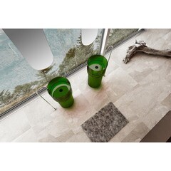 Раковина Abber Kristall 450 мм напольная зеленая (AT2701Emerald) - фото 4