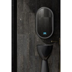 Раковина Abber Karbon 450 мм напольная черная (AK2003) - фото 5