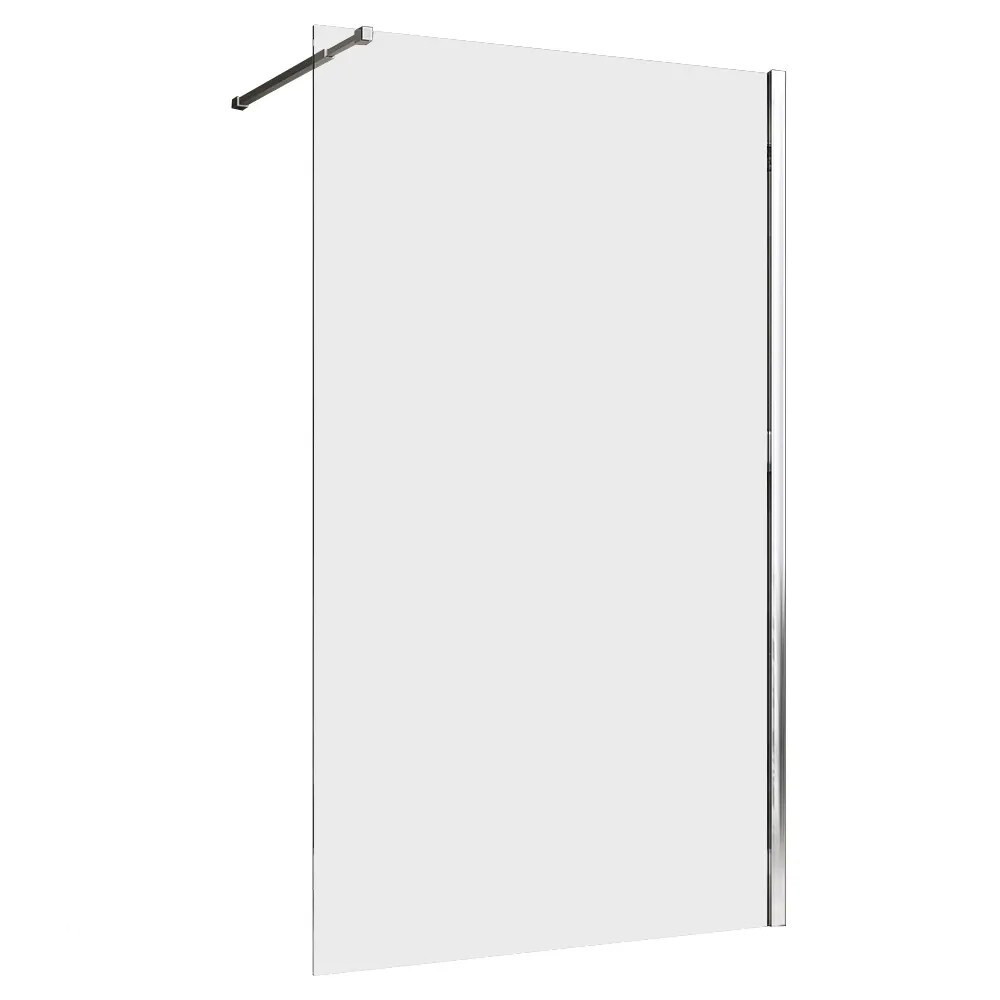 Изображение товара Душевая перегородка Abber Immer Offen хром 120х200 см стекло 6 мм