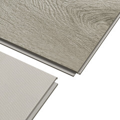 Плитка кварцвиниловая дуб темный замковая 2,232 кв.м 4 мм с микрофаской - фото 6