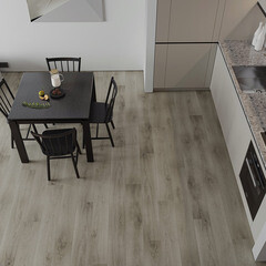 Плитка кварцвиниловая дуб темный замковая 2,232 кв.м 4 мм с микрофаской - фото 3