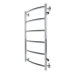 Изображение товара Полотенцесушитель водяной Indigo Arc 700х300 мм лесенка с боковым подключением 500 мм хром