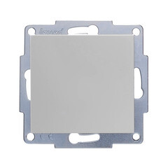 Изображение товара Выключатель Lezard Vesna одноклавишный встраиваемый белый (742-0288-100)