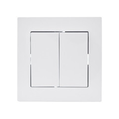 Выключатель Lezard Vesna двухклавишный встраиваемый белый (742-0288-101) - фото 4