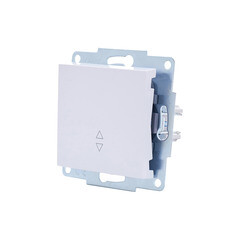 Выключатель Lezard Vesna одноклавишный встраиваемый белый проходной (742-0288-105) - фото 11