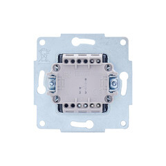 Выключатель Lezard Vesna одноклавишный встраиваемый белый проходной (742-0288-105) - фото 3