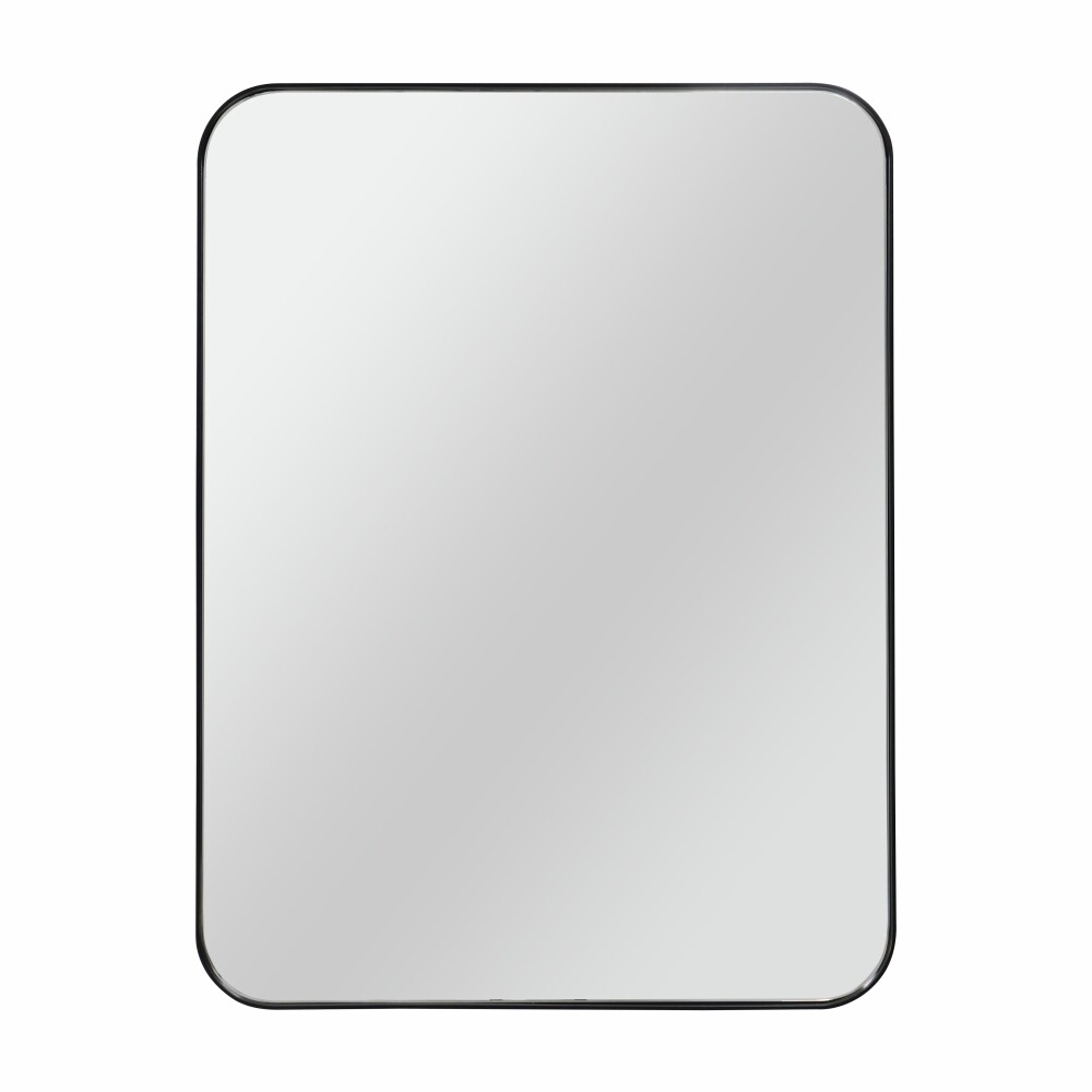 Изображение товара Настенное зеркало Jack 600х800 мм черное металлическое современное