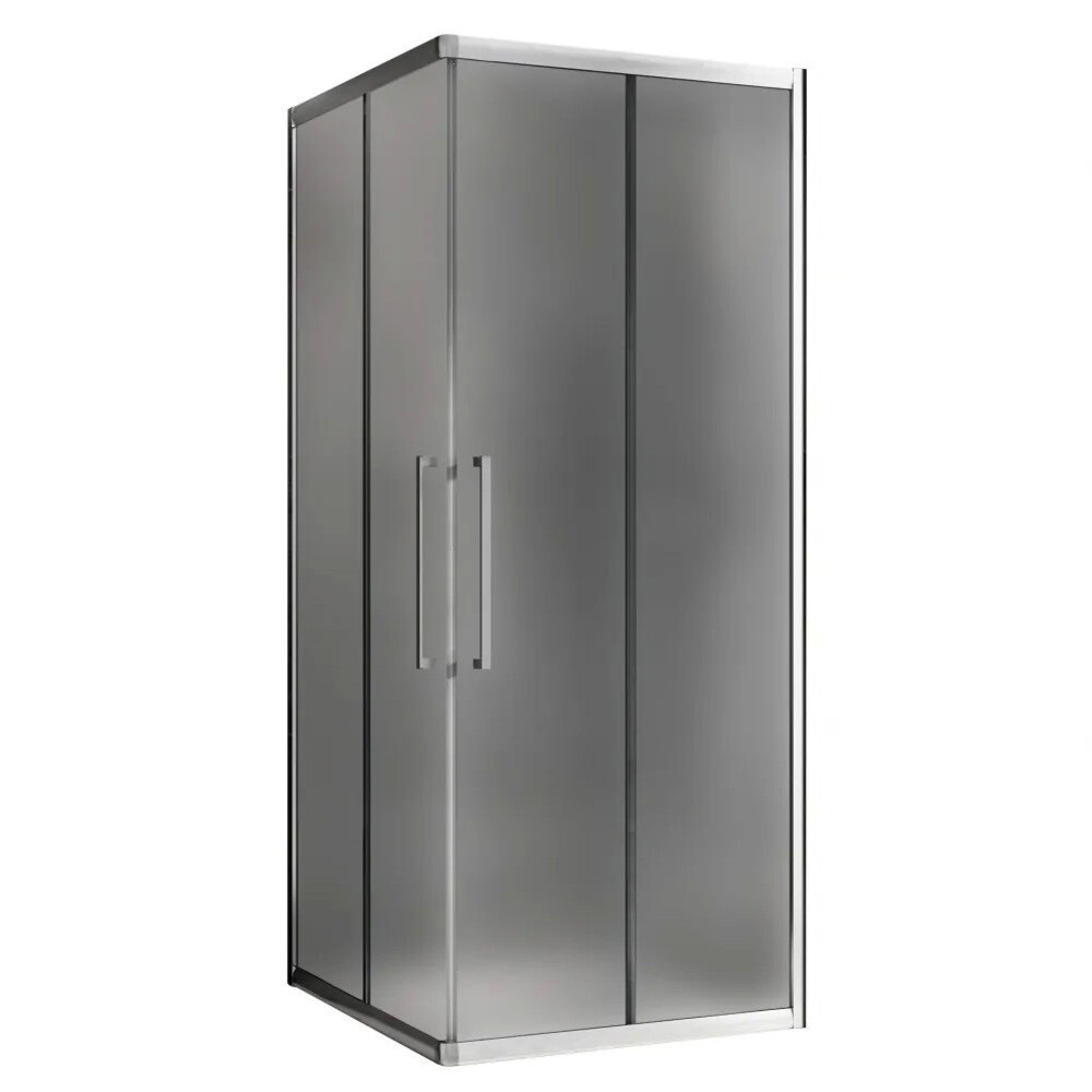 Изображение товара Душевой уголок Abber Schwarzer Diamant 90x90 см матовое стекло хром