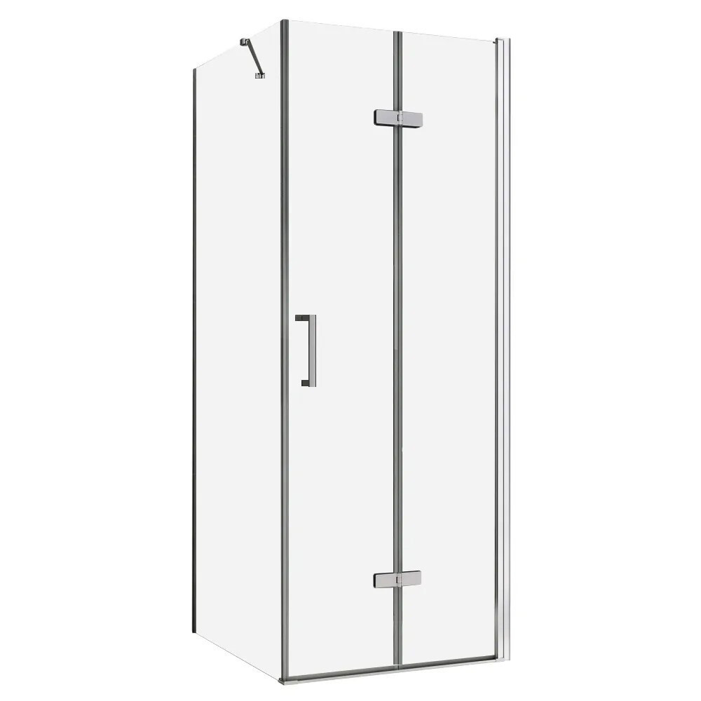 Изображение товара Душевой уголок Abber Zart 90x80 см с складными створками хром