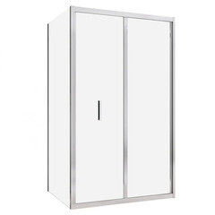 Изображение товара Душевой уголок Abber Sonnenstrand хром 90х85х195 см прямоугольник стекло прозрачное 6 мм (AG07090-S85)