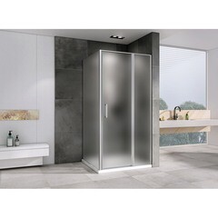 Душевой уголок Abber Sonnenstrand хром 120х90х195 см прямоугольник стекло матовое 6 мм (AG04120MS-S90M) - фото 4