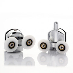 Душевая дверь Abber стекло матовое 100х195 см профиль хром 6 мм раздвижная (AG30100MH) - фото 3