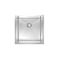 Изображение товара Мойка для кухни Iddis Edifice 44х44х20 см врезная с сифоном сталь (EDI44S0i77)