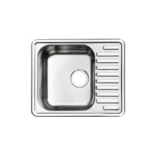 Мойка для кухни Iddis Strit 58,5х48,5х18 см врезная с крылом сталь (STR58SDi77)