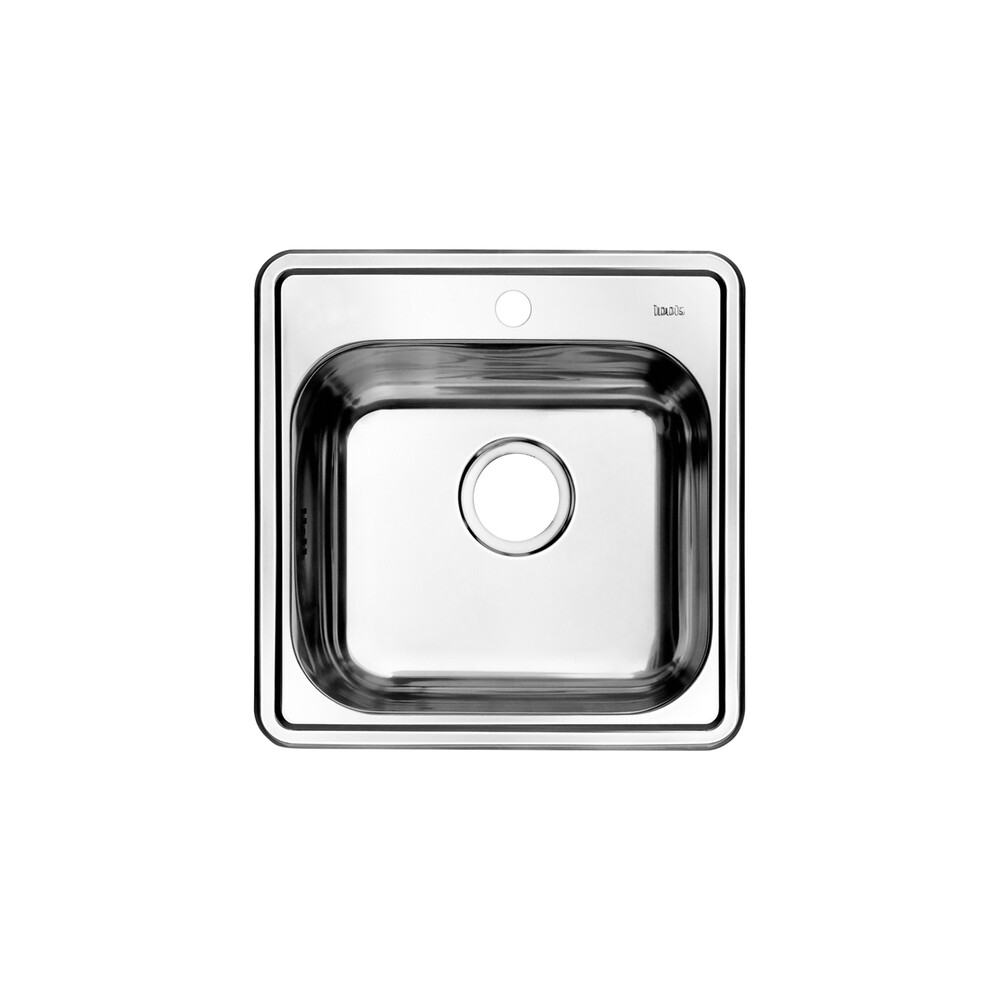 Изображение товара Мойка для кухни Iddis Strit 48,5х48,5 см из нержавеющей стали, врезная