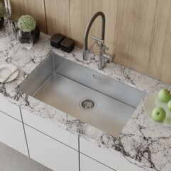 Мойка для кухни Iddis Edifice 74х44х20 см врезная с сифоном сталь (EDI74S0i77) - фото 4