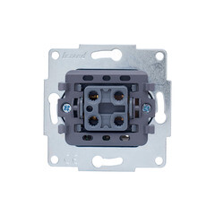 Выключатель Lezard Vesna одноклавишный встраиваемый белый с подсветкой (742-0288-111) - фото 8