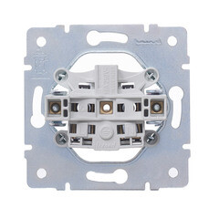 Розетка Lezard Vesna встраиваемая белая (742-0288-121B) - фото 6