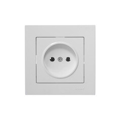 Розетка Lezard Vesna встраиваемая белая (742-0288-121B) - фото 5