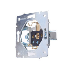 Розетка Lezard Vesna встраиваемая белая (742-0288-122B) - фото 7