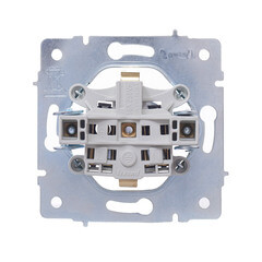 Розетка Lezard Vesna встраиваемая белая с крышкой (742-0288-123B) - фото 7