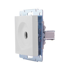 Розетка телевизионная Lezard Vesna встраиваемая белая RJ11 (742-0288-130) - фото 9