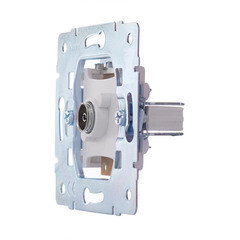 Розетка телевизионная Lezard Vesna встраиваемая белая RJ11 (742-0288-130) - фото 3