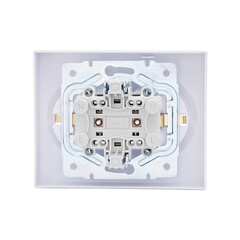 Розетка Lezard Vesna встраиваемая крем со шторками (742-0300-178B) - фото 5