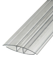 Изображение товара Профиль соединительный Н-образный для поликарбоната 8 мм 6 м