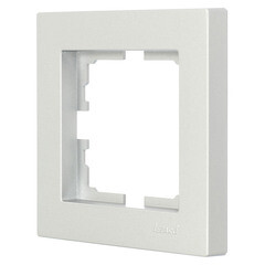 Рамка Lezard Vesna одноместная платина (742-3500-146) - фото 3