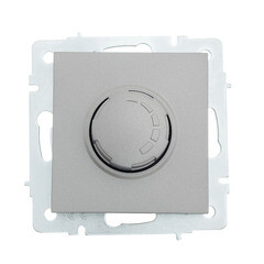 Диммер Lezard Vesna встраиваемый платина поворотный (742-3588-115) - фото 1