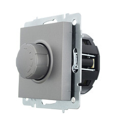 Диммер Lezard Vesna встраиваемый платина поворотный (742-3588-115) - фото 5