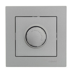 Диммер Lezard Vesna встраиваемый платина поворотный (742-3588-115) - фото 4