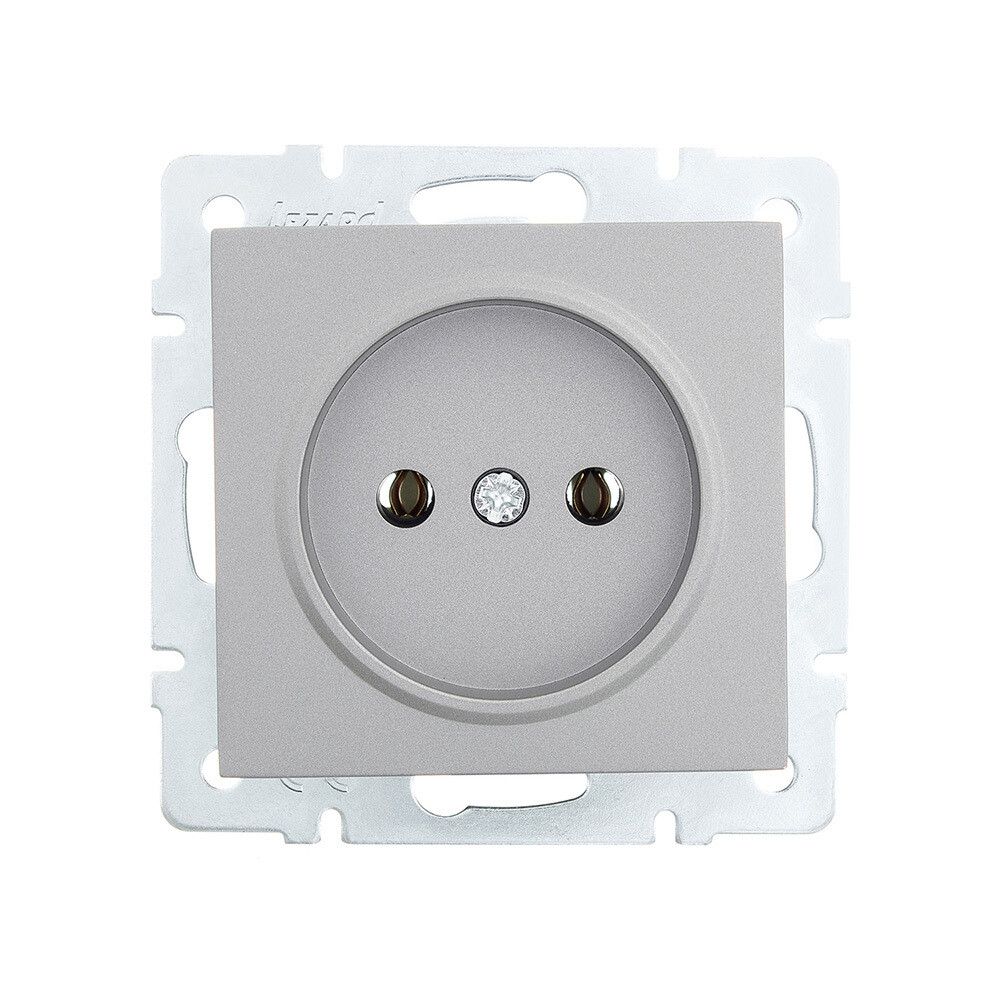 Изображение товара Розетка Встраиваемая Lezard Vesna платина IP20 742-3588-121B