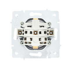 Розетка Lezard Vesna встраиваемая платина (742-3588-122B) - фото 5