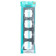 Рамка Lezard Vesna четырехместная черный бархат (742-4200-149) - фото 3