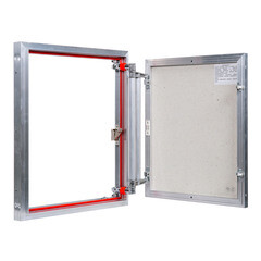 Люк ревизионный под плитку Практика EuroFormat-R алюминиевый 500х600 мм скрытый нажимной - фото 5