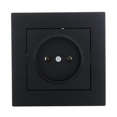 Розетка Lezard Vesna встраиваемая черный бархат (742-4288-121B) - фото 3