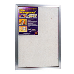 Изображение товара Люк ревизионный под плитку Практика EuroFormat-R алюминиевый 500х700 мм скрытый нажимной