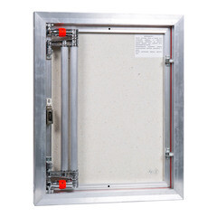 Люк ревизионный под плитку Практика EuroFormat-R алюминиевый 500х700 мм скрытый нажимной - фото 4