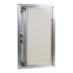 Люк ревизионный под плитку Практика EuroFormat-R алюминиевый 600х800 мм скрытый нажимной - фото 3